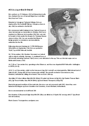 A preview of a PDF biography for Lloyd, Eric